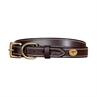 Hundehalsband aus Glattleder Dy'on Braun
