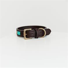 Hundehalsband Handmade Pearls Kentucky Hellblau