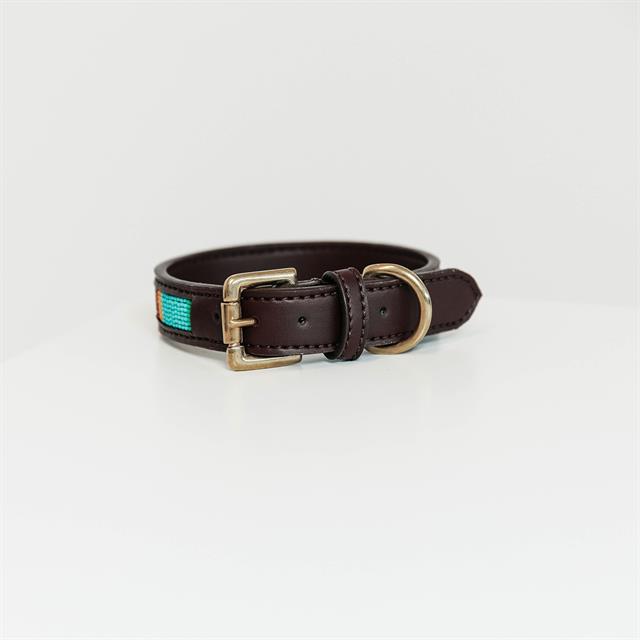 Hundehalsband Handmade Pearls Kentucky Hellblau