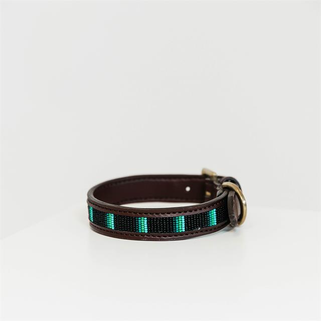 Hundehalsband Handmade Pearls Kentucky Schwarz
