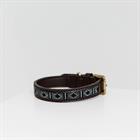 Hundehalsband Handmade Pearls Kentucky Silber