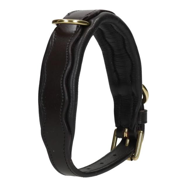 Hundehalsband HGWave Leder HORSEGEAR Braun