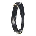 Hundehalsband HGWave Leder HORSEGEAR Schwarz