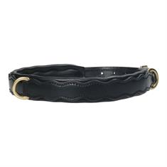 Hundehalsband HGWave Leder HORSEGEAR Schwarz