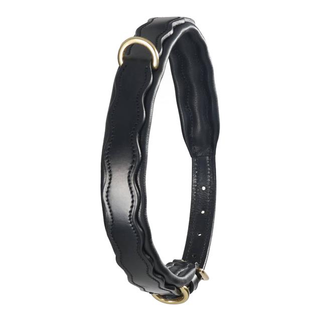 Hundehalsband HGWave Leder HORSEGEAR Schwarz