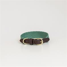 Hundehalsband Jacquard Kentucky Grün