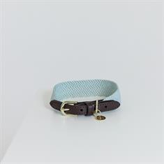 Hundehalsband Jacquard Kentucky Hellblau