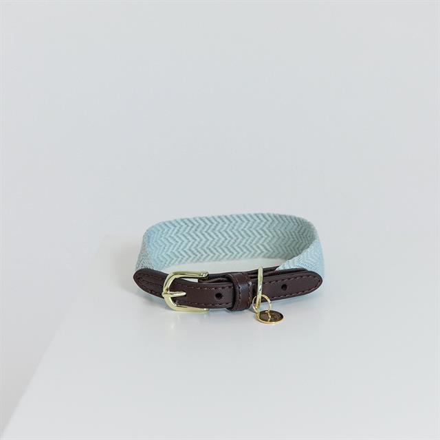 Hundehalsband Jacquard Kentucky Hellblau