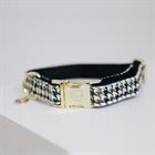 Hundehalsband Pied-De-Poule Kentucky Braun