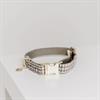 Hundehalsband Pied-De-Poule Kentucky Hellbraun