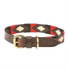 Hundehalsband Polo WeatherBeeta Braun-Schwarz