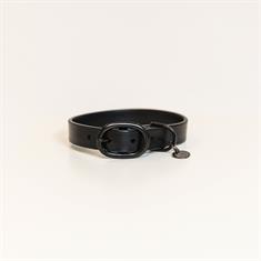 Hundehalsband Soft Rubber Kentucky Schwarz