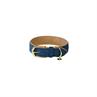 Hundehalsband Vegan Leder Kentucky Dunkelblau