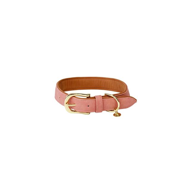 Hundehalsband Vegan Leder Kentucky Rosa