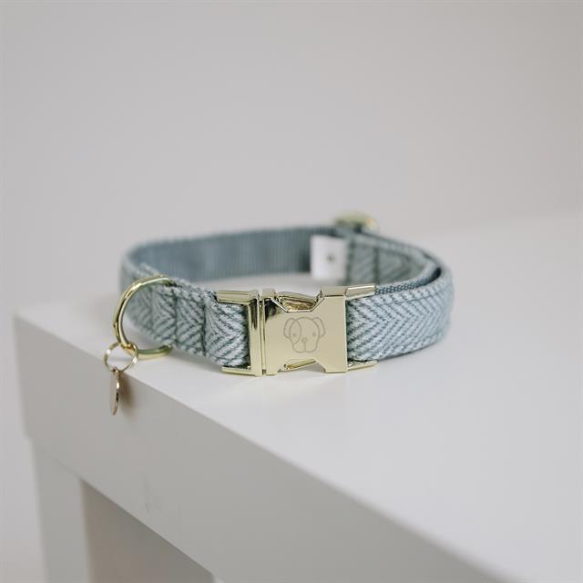 Hundehalsband Wolle Kentucky Hellblau