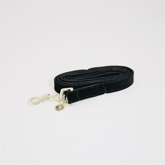 Hundeleine Corduroy Kentucky Schwarz