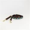Hundeleine Handmade Pearls Kentucky Hellblau