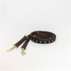 Hundeleine Handmade Pearls Kentucky Schwarz