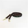 Hundeleine Handmade Pearls Kentucky Schwarz