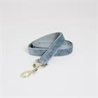 Hundeleine Velvet 120 cm Large Kentucky Hellblau