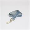 Hundeleine Velvet 120 cm Large Kentucky Hellblau