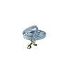 Hundeleine Velvet 120 cm Small Kentucky Hellblau