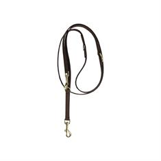 Hundeleine Velvet Leather Kentucky Braun