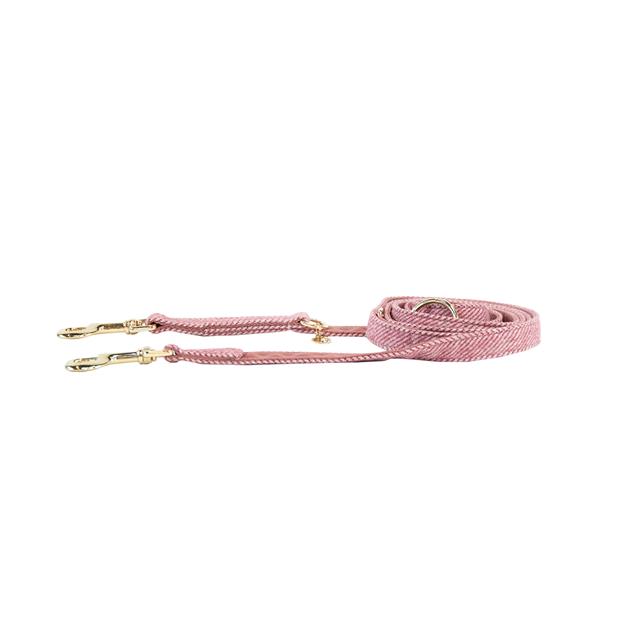 Hundeleine Wolle Kentucky Rosa