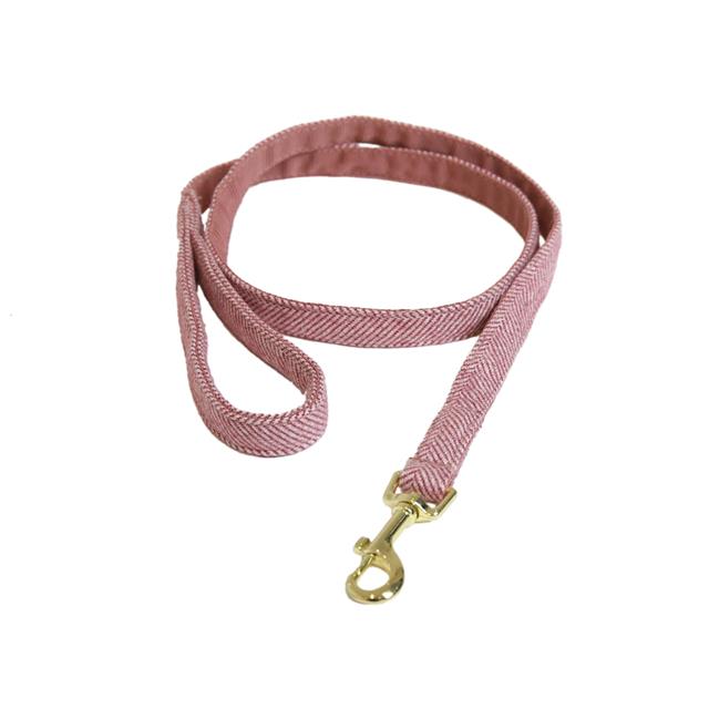 Hundeleine Wolle Short Kentucky Rosa
