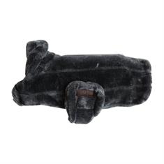 Hundemantel Fake Fur Kentucky Grau