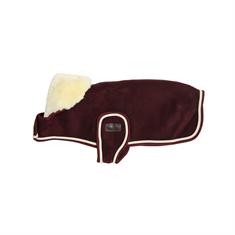 Hundemantel Heavy Fleece Kentucky Dunkelrot