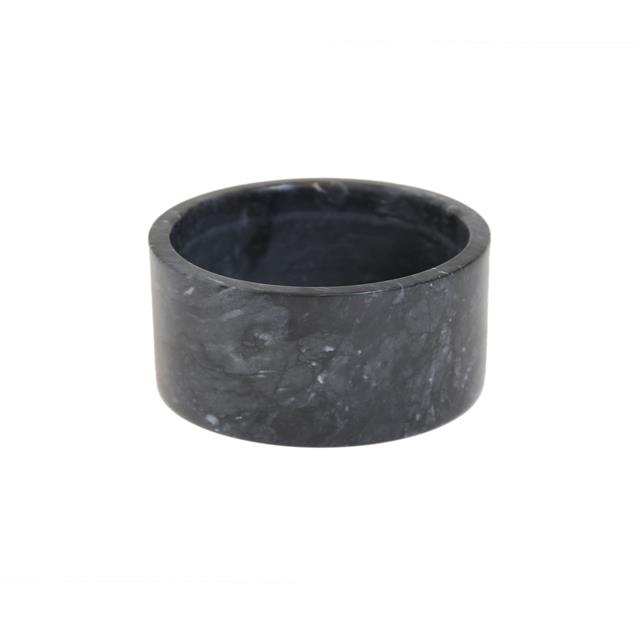 Hundenapf Marmor Kentucky Schwarz