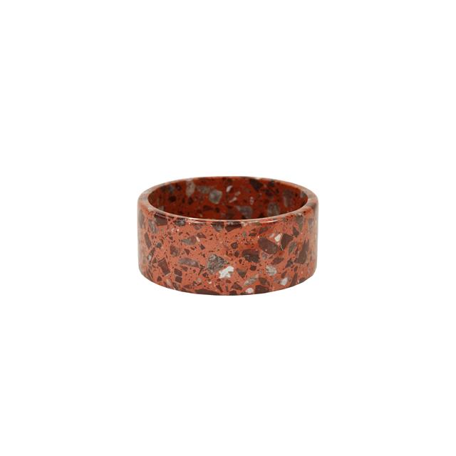 Hundenapf Terrazzo Stein Kentucky Braun