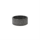 Hundenapf Terrazzo Stein Kentucky Schwarz