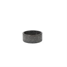 Hundenapf Terrazzo Stein Kentucky Schwarz