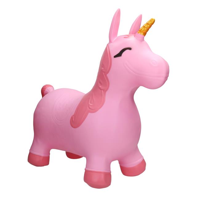 Hüpftier Jumpy Horse Special Unicorn Epplejeck Rosa