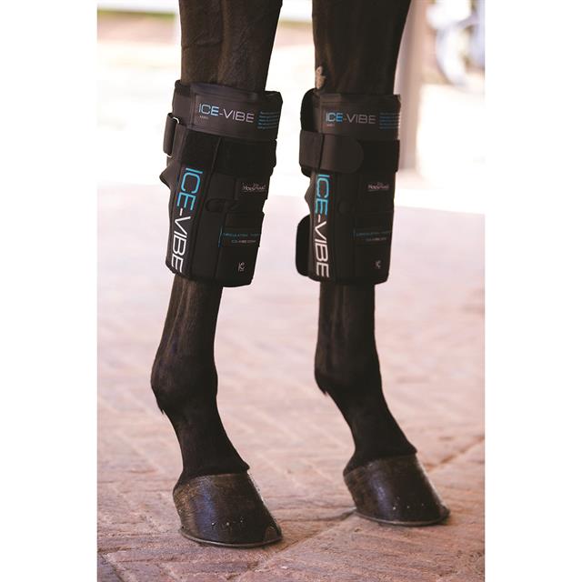 Ice Vibe Knee Wrap Horseware Schwarz