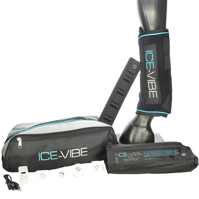 Ice-Vibe Pack Komplett Led Horseware Schwarz