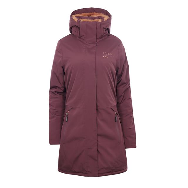 Jacke LVUrsela La Valencio Dunkellila