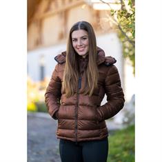 Jacke Quilted Covalliero Braun