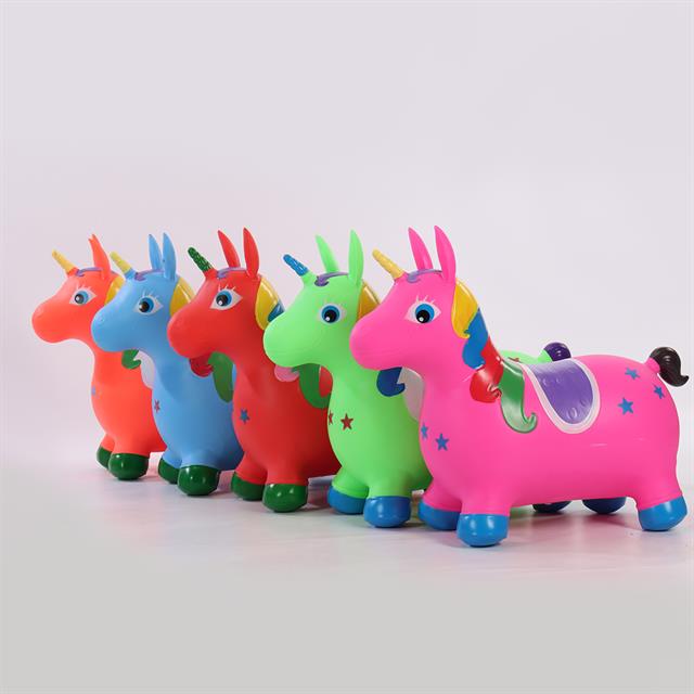 Jumpy Unicorn Epplejeck Rot