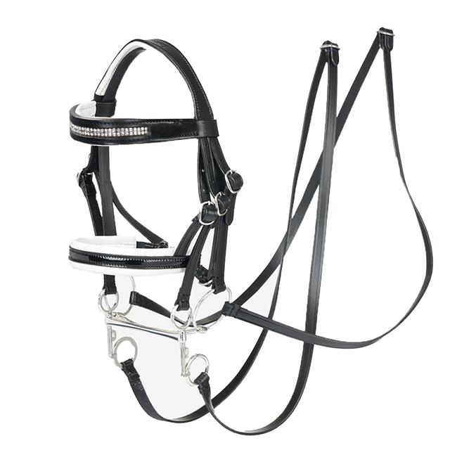 Kandare Mini Toy Pony LeMieux Schwarz