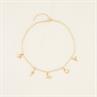 Kette Charms PaardenpraatTV Gold