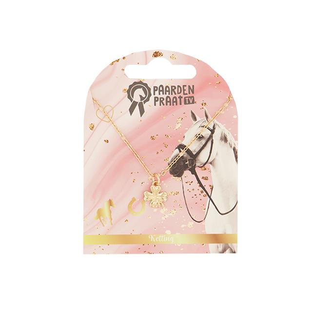 Kette Clover PaardenpraatTV Gold