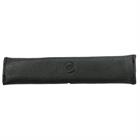 Kinnkettenpolster Soft Leder Schwarz