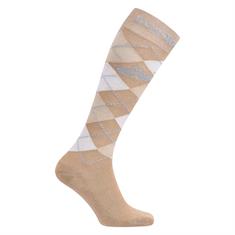 Kniestrümpfe Argyle HV POLO Beige