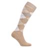 Kniestrümpfe Argyle HV POLO Beige
