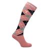 Kniestrümpfe Argyle HV POLO Rosa-Dunkelblau