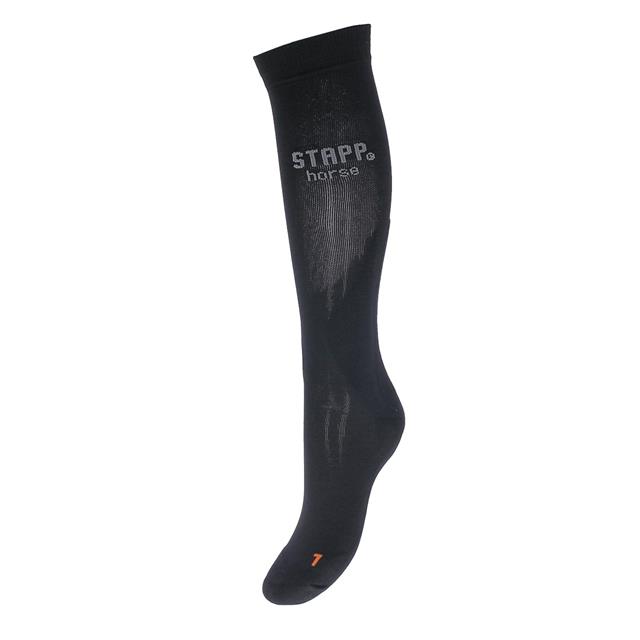 Kniestrümpfe Compression Stapp Horse Schwarz