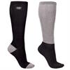 Kniestrümpfe Geschenkbox 2er-Pack QHP Schwarz-Silber